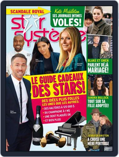 Star Système December 18th, 2015 Digital Back Issue Cover