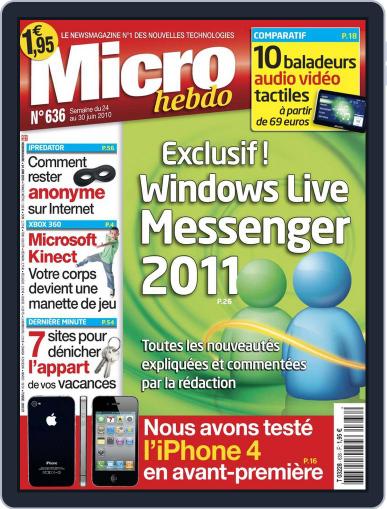 01net June 23rd, 2010 Digital Back Issue Cover
