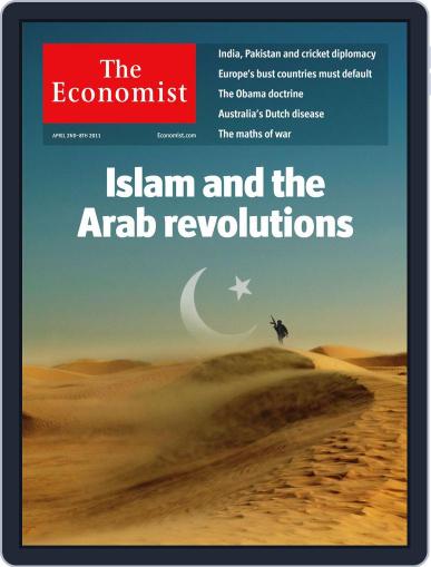 The Economist Middle East and Africa edition April 1st, 2011 Digital Back Issue Cover
