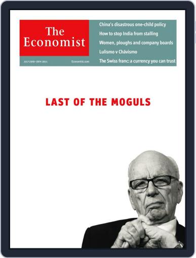 The Economist Middle East and Africa edition July 22nd, 2011 Digital Back Issue Cover