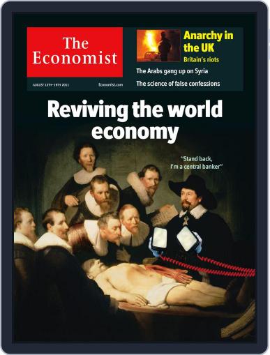 The Economist Middle East and Africa edition August 12th, 2011 Digital Back Issue Cover