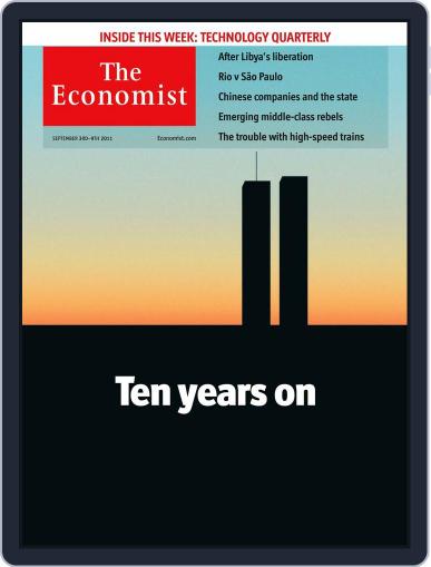 The Economist Middle East and Africa edition September 2nd, 2011 Digital Back Issue Cover