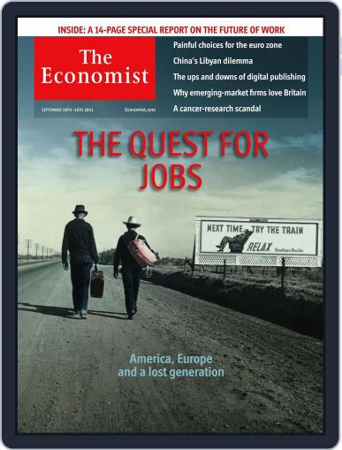 The Economist Middle East and Africa edition September 9th, 2011 Digital Back Issue Cover