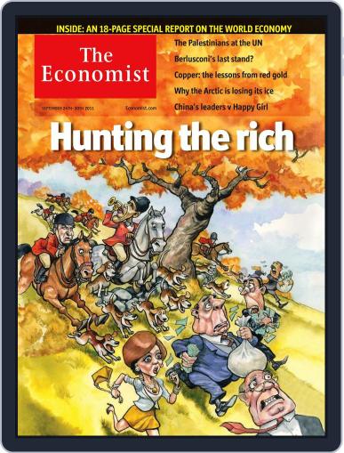 The Economist Middle East and Africa edition September 23rd, 2011 Digital Back Issue Cover