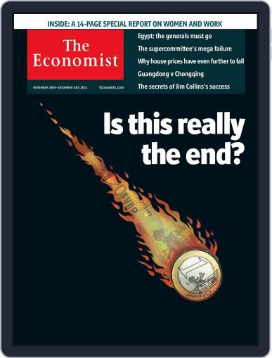 The Economist Middle East and Africa edition November 25th, 2011 Digital Back Issue Cover