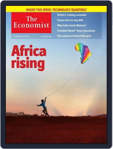 The Economist Middle East and Africa edition December 2nd, 2011 Digital Back Issue Cover