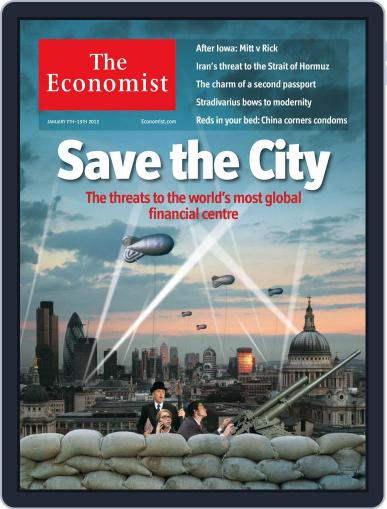 The Economist Middle East and Africa edition January 6th, 2012 Digital Back Issue Cover