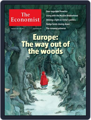 The Economist Middle East and Africa edition February 17th, 2012 Digital Back Issue Cover