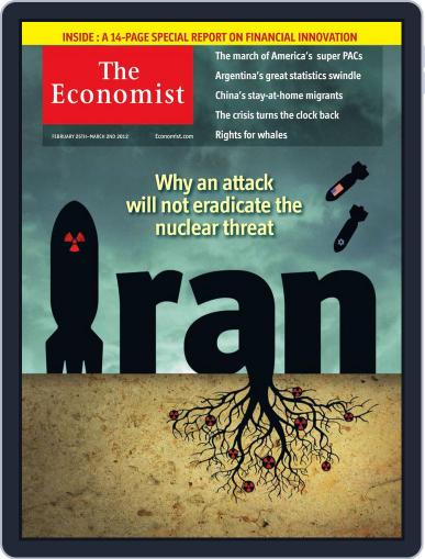 The Economist Middle East and Africa edition February 24th, 2012 Digital Back Issue Cover