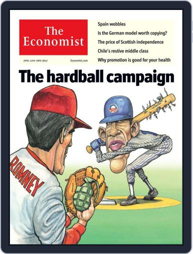 The Economist Middle East and Africa edition April 13th, 2012 Digital Back Issue Cover