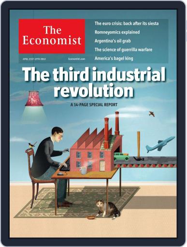 The Economist Middle East and Africa edition April 20th, 2012 Digital Back Issue Cover
