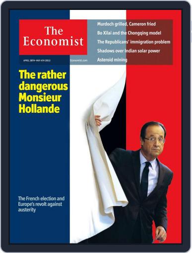 The Economist Middle East and Africa edition April 27th, 2012 Digital Back Issue Cover