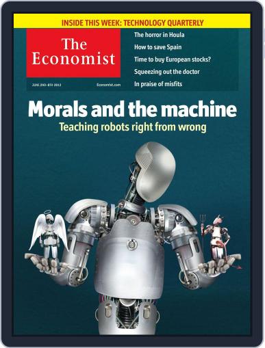 The Economist Middle East and Africa edition June 1st, 2012 Digital Back Issue Cover