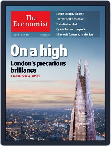 The Economist Middle East and Africa edition June 29th, 2012 Digital Back Issue Cover