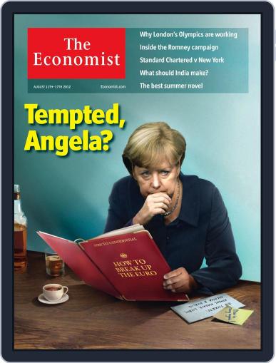 The Economist Middle East and Africa edition August 10th, 2012 Digital Back Issue Cover