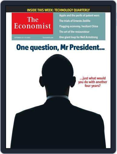 The Economist Middle East and Africa edition August 31st, 2012 Digital Back Issue Cover