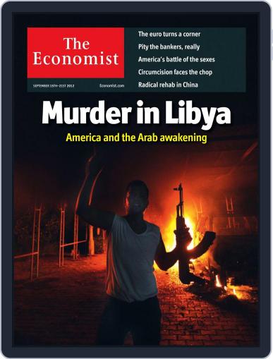 The Economist Middle East and Africa edition September 14th, 2012 Digital Back Issue Cover