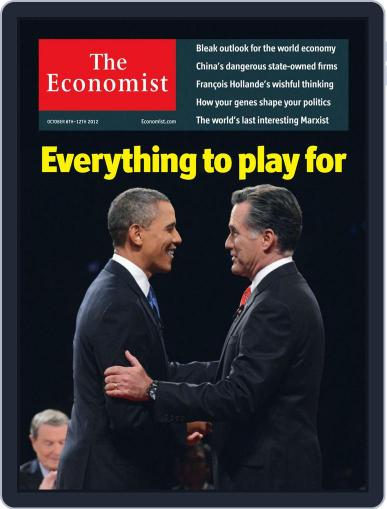 The Economist Middle East and Africa edition October 5th, 2012 Digital Back Issue Cover