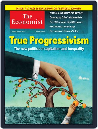 The Economist Middle East and Africa edition October 12th, 2012 Digital Back Issue Cover