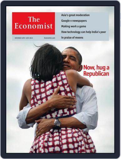The Economist Middle East and Africa edition November 9th, 2012 Digital Back Issue Cover