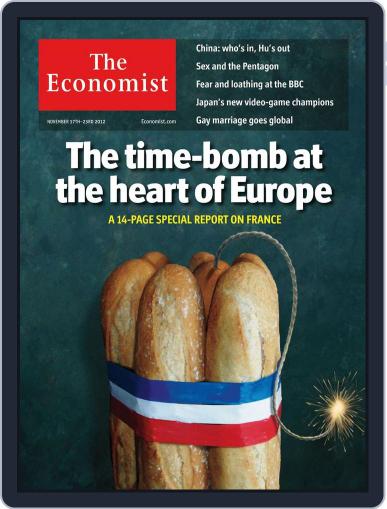 The Economist Middle East and Africa edition November 16th, 2012 Digital Back Issue Cover