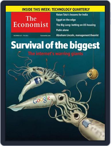 The Economist Middle East and Africa edition November 30th, 2012 Digital Back Issue Cover
