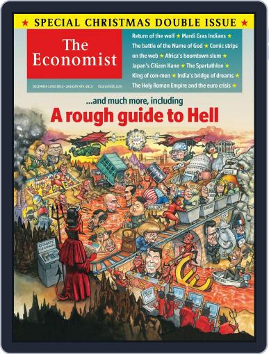 The Economist Middle East and Africa edition December 20th, 2012 Digital Back Issue Cover