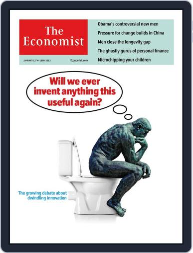 The Economist Middle East and Africa edition January 11th, 2013 Digital Back Issue Cover