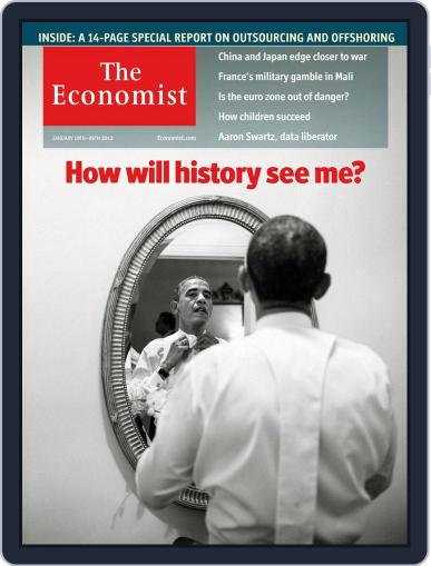 The Economist Middle East and Africa edition January 18th, 2013 Digital Back Issue Cover