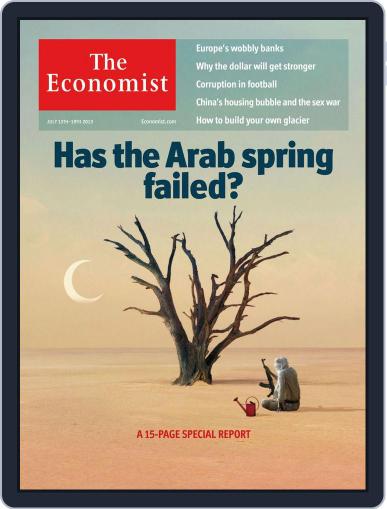 The Economist Middle East and Africa edition July 12th, 2013 Digital Back Issue Cover