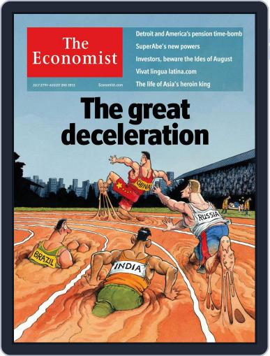 The Economist Middle East and Africa edition July 26th, 2013 Digital Back Issue Cover