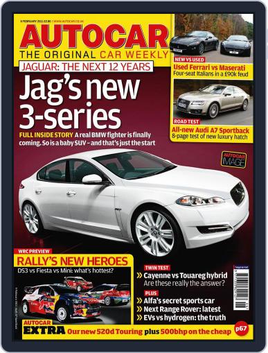 Autocar February 8th, 2011 Digital Back Issue Cover