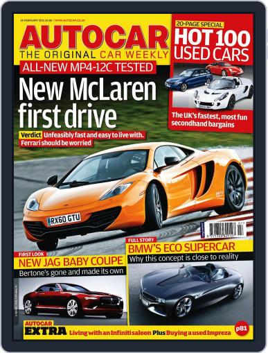 Autocar February 15th, 2011 Digital Back Issue Cover