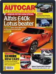 Autocar (Digital) Subscription March 12th, 2011 Issue