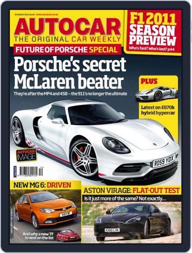 Autocar March 22nd, 2011 Digital Back Issue Cover