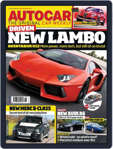 Autocar May 3rd, 2011 Digital Back Issue Cover