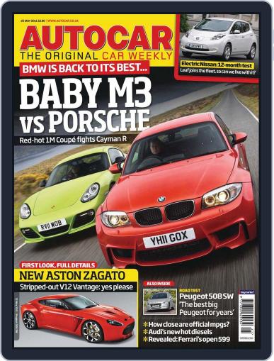 Autocar May 24th, 2011 Digital Back Issue Cover