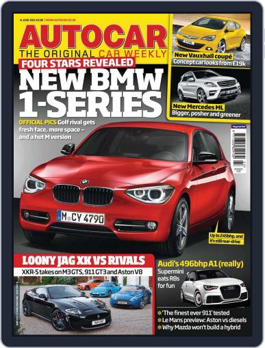 Autocar June 7th, 2011 Digital Back Issue Cover
