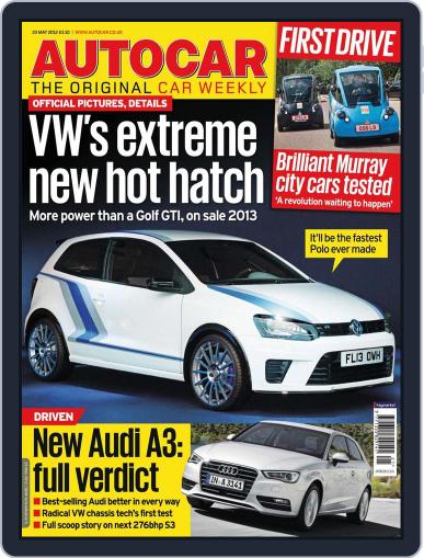 Autocar May 22nd, 2012 Digital Back Issue Cover