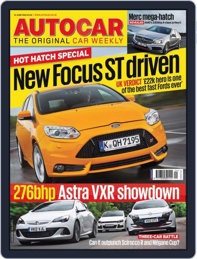 Autocar June 12th, 2012 Digital Back Issue Cover