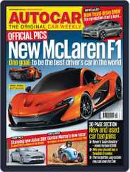Autocar (Digital) Subscription                    September 18th, 2012 Issue
