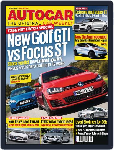 Autocar April 30th, 2013 Digital Back Issue Cover