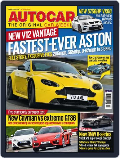 Autocar May 28th, 2013 Digital Back Issue Cover