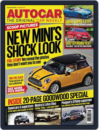 Autocar July 9th, 2013 Digital Back Issue Cover