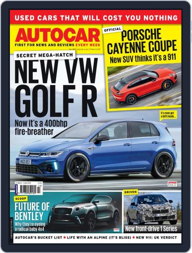 Autocar March 27th, 2019 Digital Back Issue Cover