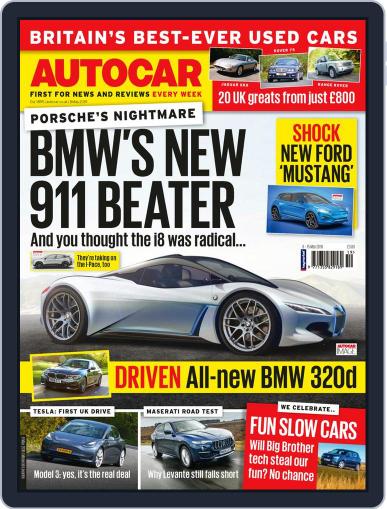 Autocar May 8th, 2019 Digital Back Issue Cover
