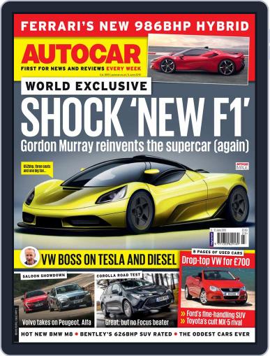 Autocar June 5th, 2019 Digital Back Issue Cover