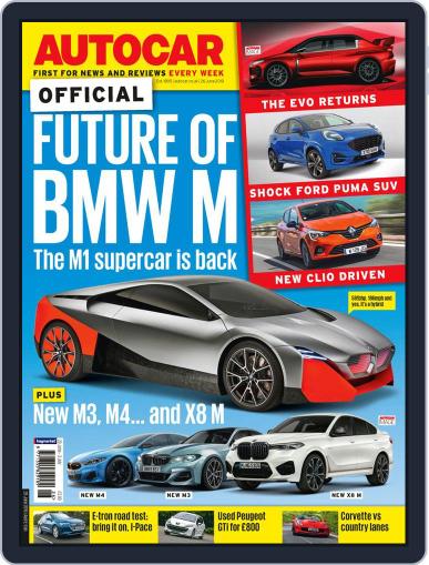 Autocar June 26th, 2019 Digital Back Issue Cover