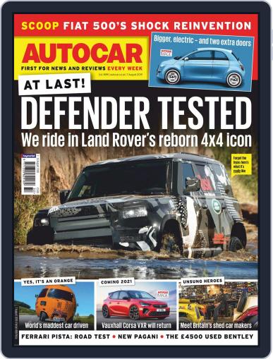Autocar August 7th, 2019 Digital Back Issue Cover