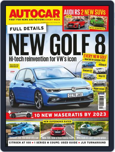 Autocar October 2nd, 2019 Digital Back Issue Cover